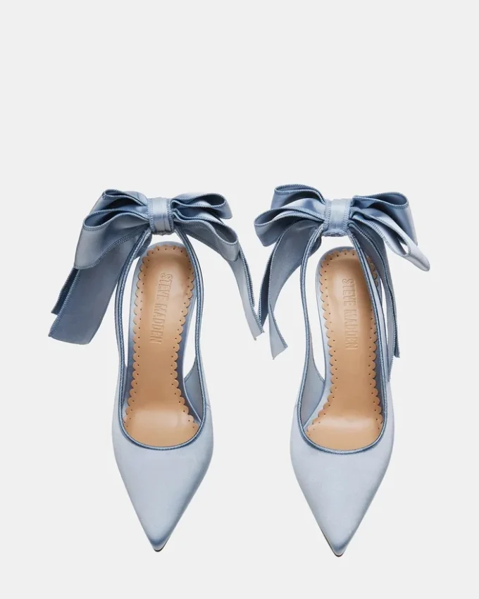 Teacup albastru satinat