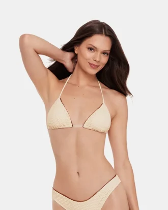 Top de bikini croșetat Pearl
