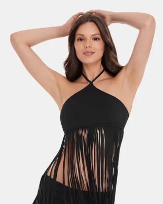 Top de bikini What a Stud, negru