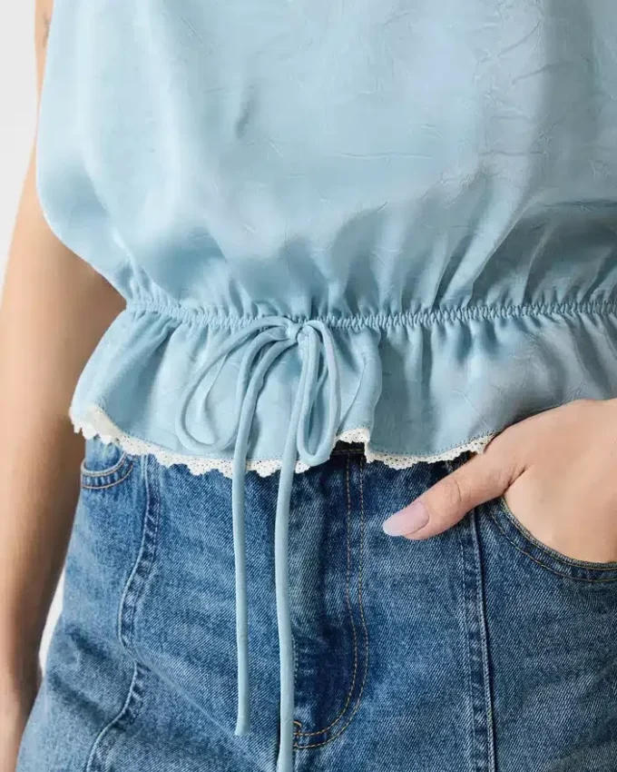 Top Roan albastru prăfuit Top Roan albastru prăfuit