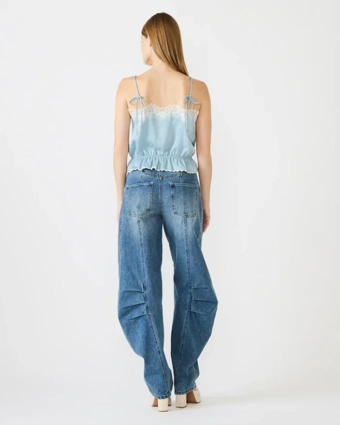 Top Roan albastru prăfuit Top Roan albastru prăfuit