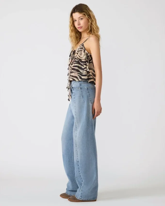 Top Roue Caramel Zebra