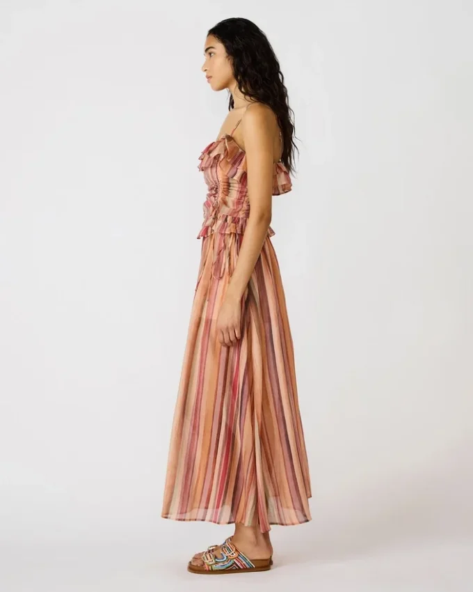 Top Shilloh cu dungi multicolore Top Shilloh cu dungi multicolore