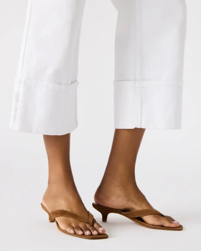 Tracie din piele de căprioară maro