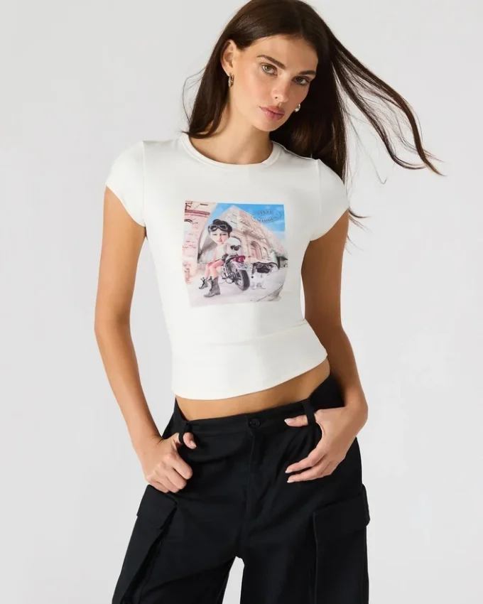 Tricou Goldie Antique