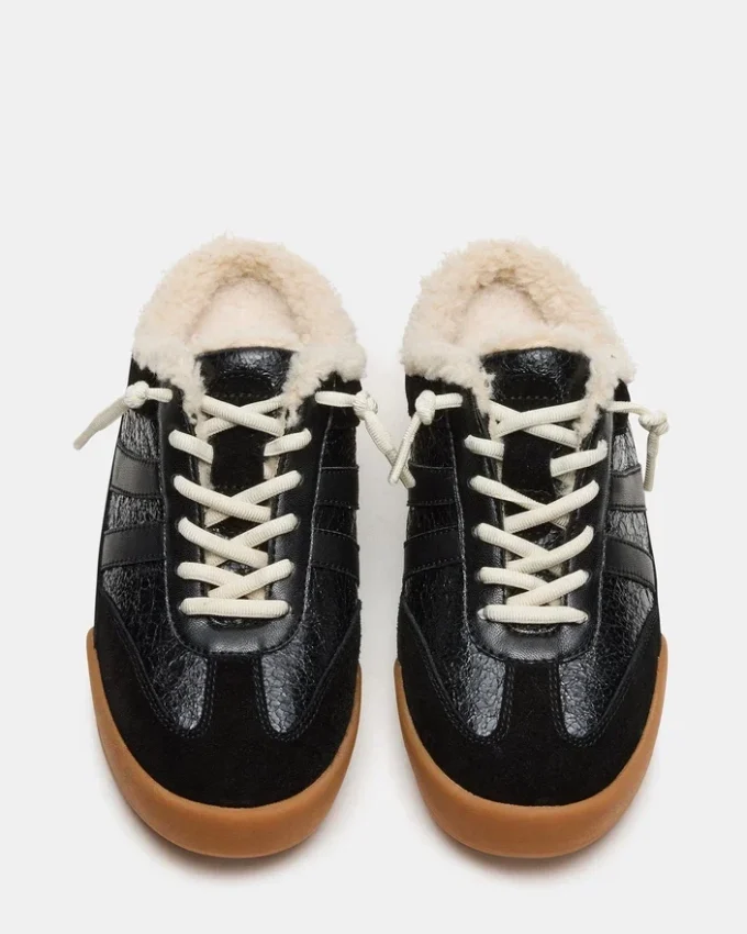 Vandy Faux Fur Black Multi Vandy Faux Fur Black Multi