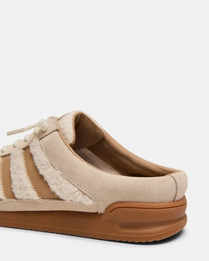 Vandy Faux Fur Bone Multi