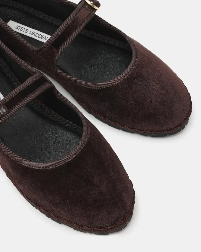 Velma din catifea maro