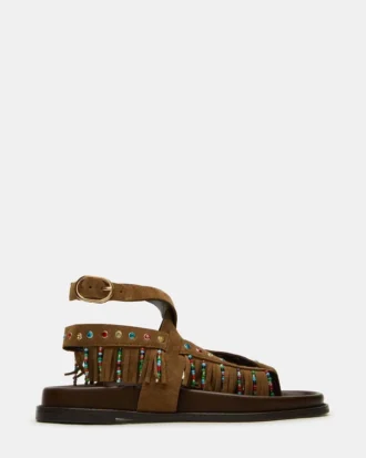 Wendell din piele de căprioară maro