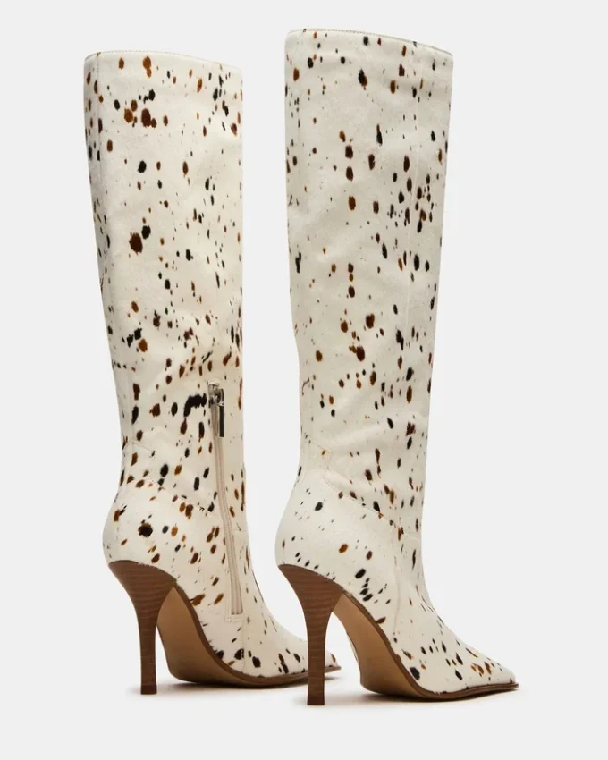 Wescot maro cu imprimeu de vacă